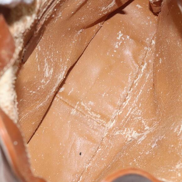 GUCCI Bamboo Shoulder Bag Leather Brown Gold 001 1448 001 1448 - Picture 15 of 16